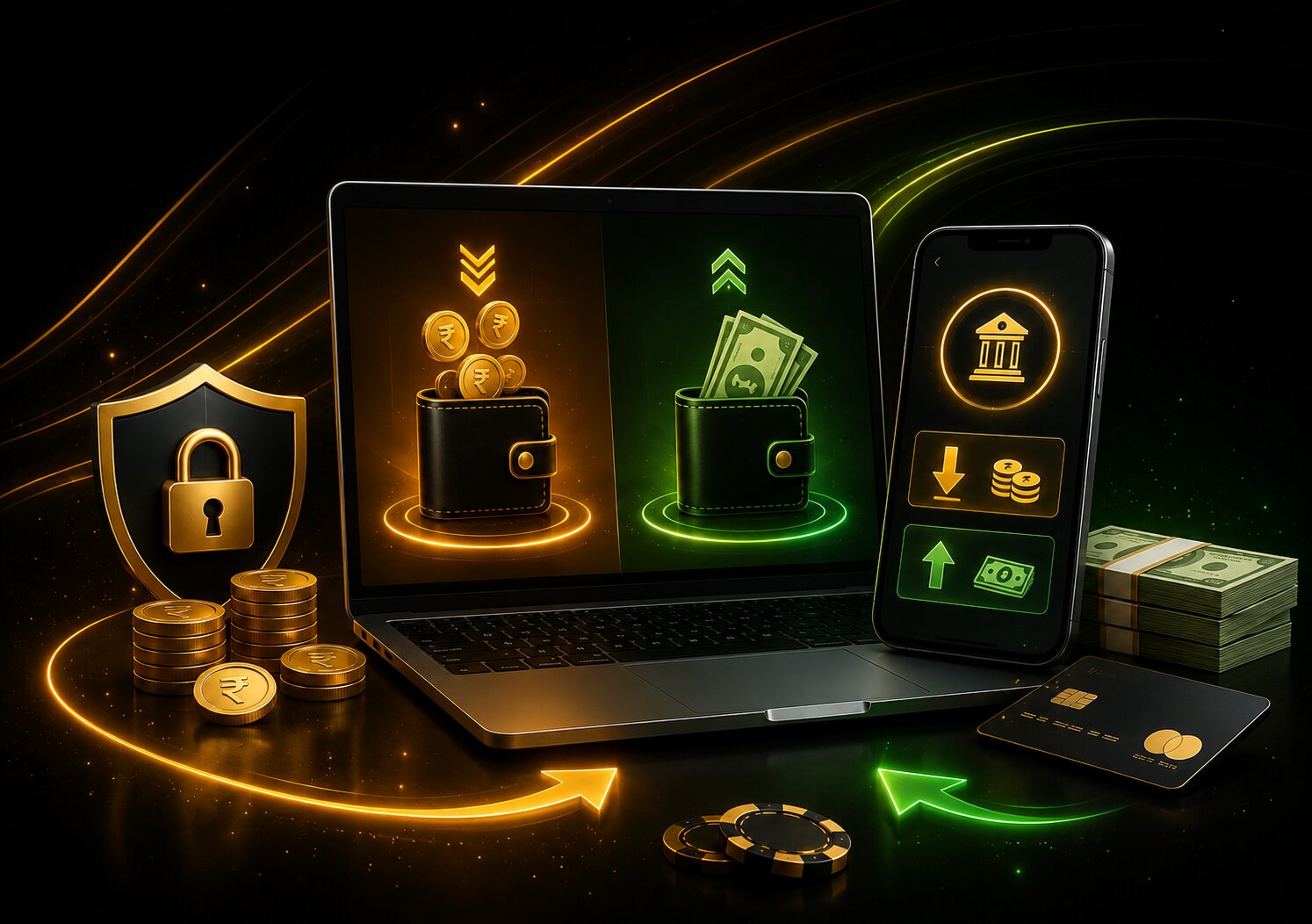 Deposits and Withdrawals on Fairplay24
