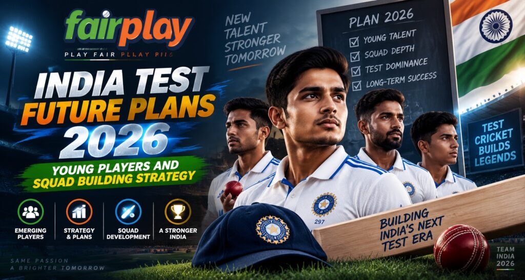 India Test Future Plans 2026: Young Players and Squad Building Strategy